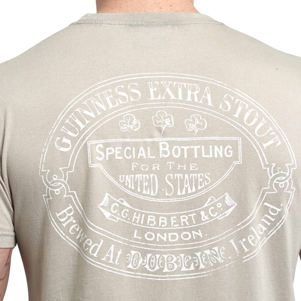 Beige Guinness Harp Premium Tee - Image 5